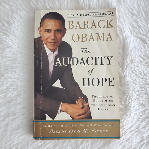 Books Other - The Audacity of Hope Barack Obama Paperback book